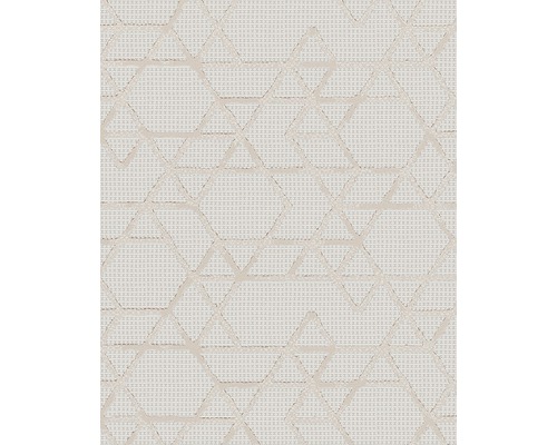 MARBURG Vliesbehang 30821 Montego grafisch beige Behang met geometrisch patroon van driehoeken en zeshoeken