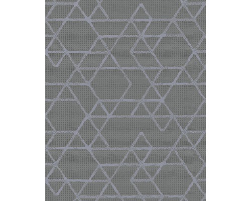 MARBURG Vliesbehang 30822 Montego grafisch blauw/grijs Behang met geometrisch driehoekpatroon