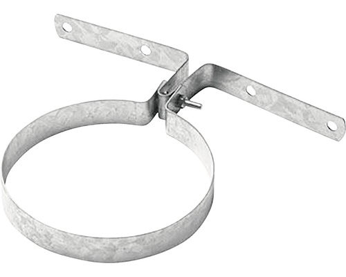 Pijpklem met bevestigingslippen voor montage