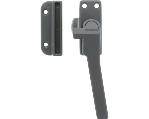 Raamkruk met slot en tegenhanger voor raambeveiliging