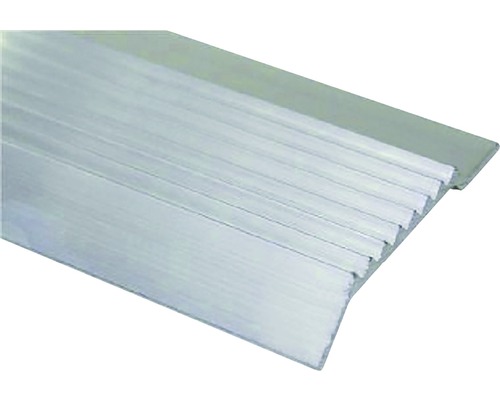 Aluminium overgangsprofiel met ribbels