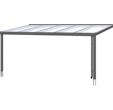 Terrasoverkapping met aluminium frame en dak elementen