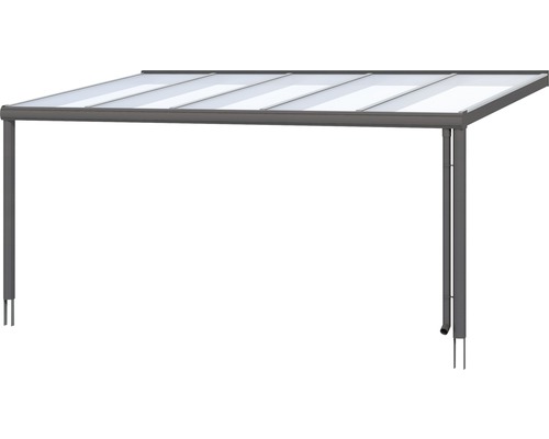 Terrasoverkapping met aluminium frame en dak elementen