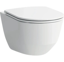 LAUFEN Spoelrandloos toilet PRO incl. softclose wc-bril slimseat met quick-release-thumb-0