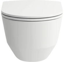 LAUFEN Spoelrandloos toilet PRO incl. softclose wc-bril slimseat met quick-release-thumb-2