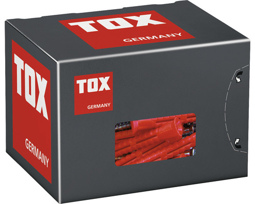 Verpakking met TOX Germany pluggen