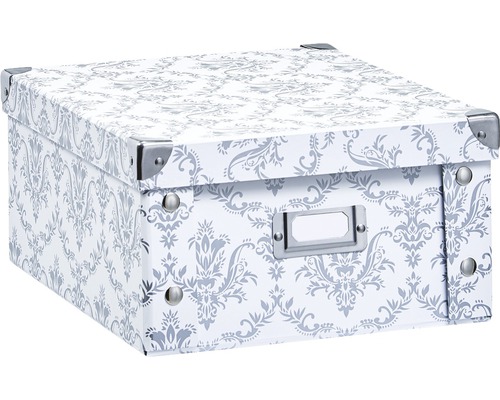 Decoratieve opbergdoos met deksel en patroon