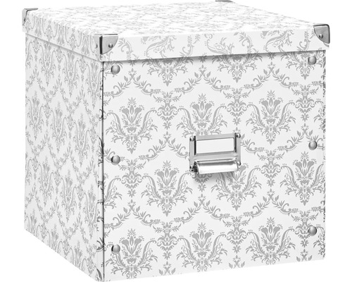 Decoratieve opbergdoos met deksel en patroon