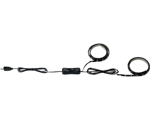 LED-lichtstrip met USB-aansluiting en schakelaar