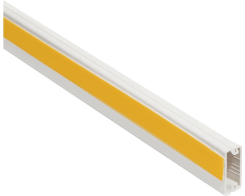 ROTH LANGE Kabelgoot zelfklevend 20x10 mm wit 200 cm Kunststof kabelbeschermingskanaal met plakstrip