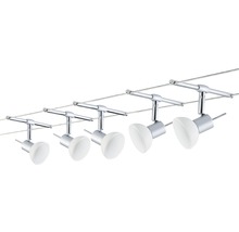 Railsysteemlamp met vijf spots