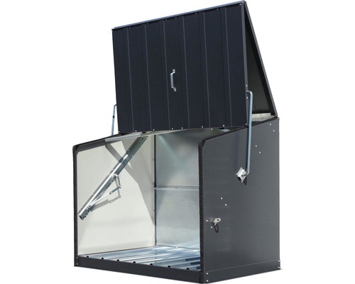 Open fietsbox voor het opbergen van fietsen