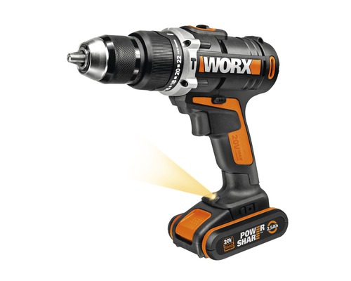 WORX Accu klopboor schroefmachine WX372.6 met 1 accu kopen