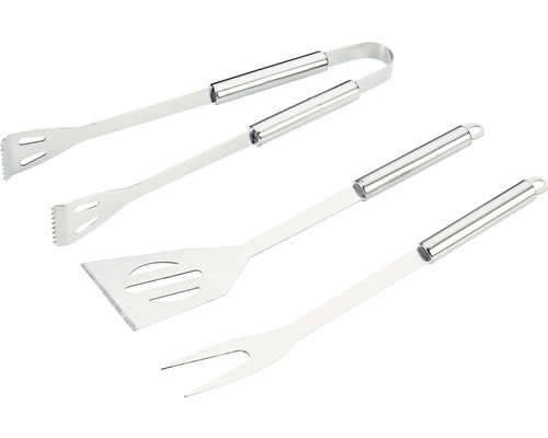 TENNEKER® Barbecueset RVS 3-delig