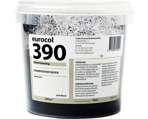 Eurocol 390 vloerkleurpigment in een emmer