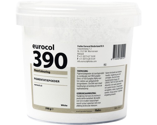 EUROCOL 390 Floorcolouring white 0,23 kg