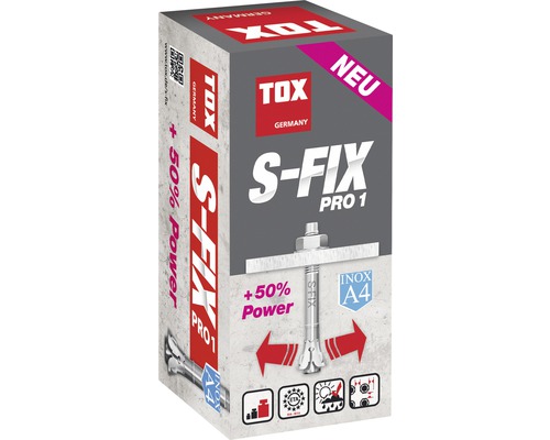 Verpakking van het Tox S-Fix Pro 1 zware anker