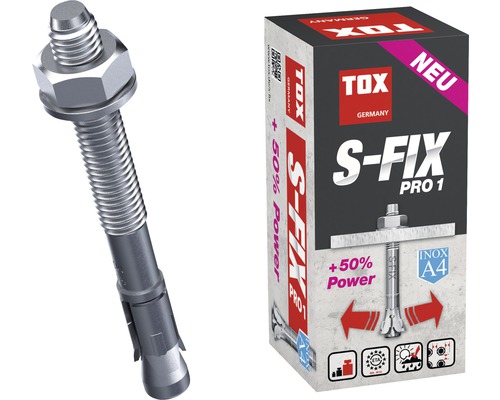 TOX S-Fix Pro 1 zware anker met verpakking