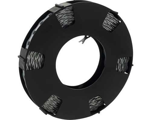 Geperforeerde band op haspel