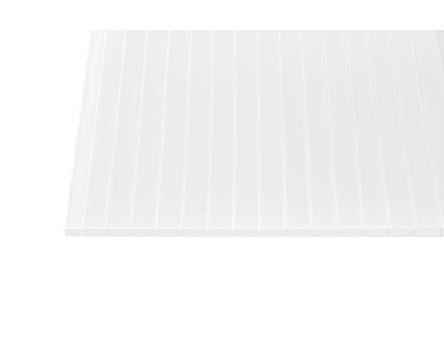 GUTTA Acryl Kanaalplaat, wit opaal, 2000x980x16 mm Kunststof kanaalplaat voor bouwprojecten