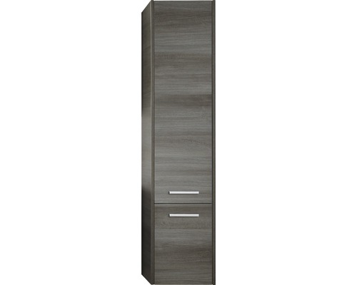 PELIPAL Hoge kast Milano 168x38,3 cm grafiet structuur