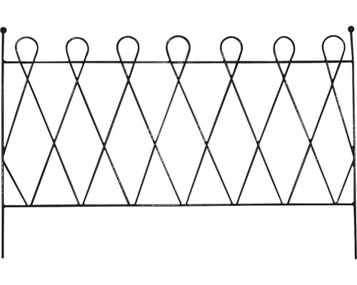 Metalen hekwerk met diamantpatroon voor tuindecoratie