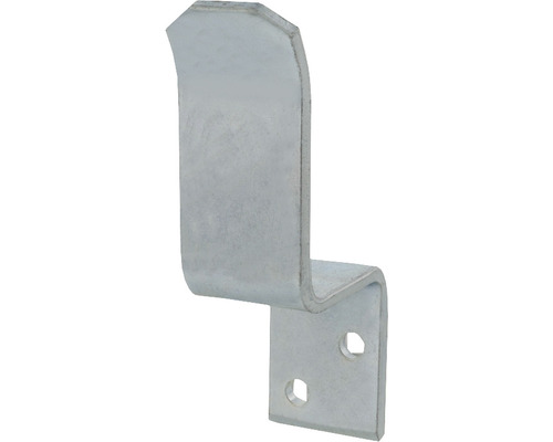 Metalen haak met twee gaten voor bevestiging