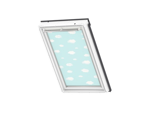 Dakvenster met wolkenpatroon voor kinderkamer