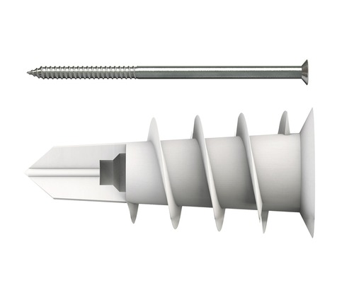 TOX Gipskartonplug Spiral 32 + schroef, 50 stuks TOX Gipskartonplug Spiral 32 + schroef, 50 stuks