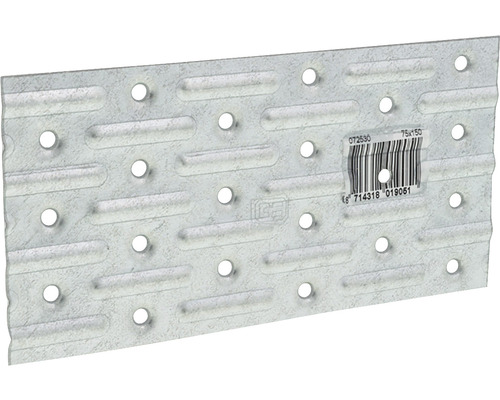 Gatenplaatverbinder 75x150 millimeter Gatenplaatverbinder 75x150 millimeter