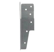 Metalen balkschoen met gaten voor bevestiging.