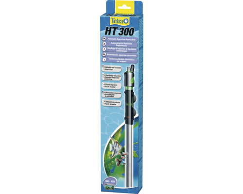 Tetra HT 300 automatische aquariumverwarmer in productverpakking