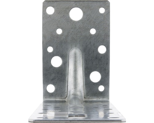 Metalen hoekverbinder met gaten voor bevestiging