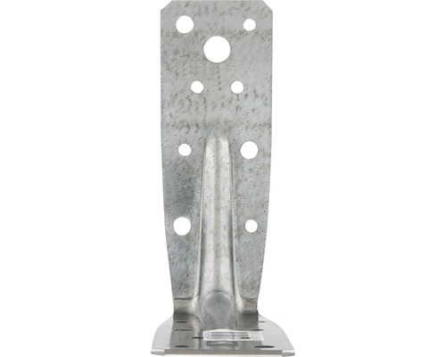 Metalen paaldrager met boorgaten voor bevestiging