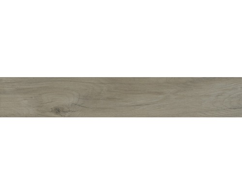 Wand- en vloertegel Ligno grijs 20x120 cm