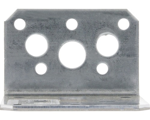 Metalen hoekconnector met gaten