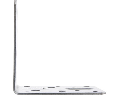 Hoekverbinder van metaal met gaten