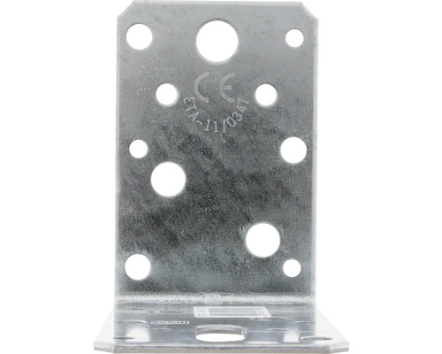 Hoekverbinder van metaal met gaten voor bevestiging