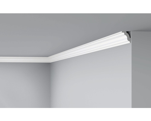 DECOFLAIR Sierlijst plafond D4 3,5x3x200 cm 2 stuks Kamerplafond met sierlijsten