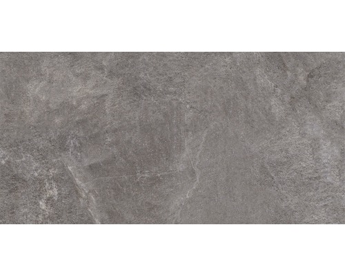 Grijze vloertegel met steenlook voor binnenshuis