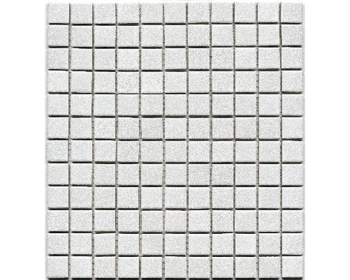 Mozaïektegel keramisch AT 101 wit 30,5x32,5 cm antislip Vierkante witte mozaïektegel