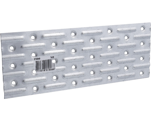 GB Spijkerplaat 75x200 mm verzinkt Geperforeerde metalen plaat