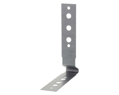 Metalen hoekverbinder met gaten voor bevestiging