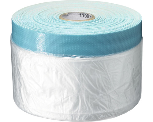 Afdekfolie op rol ter bescherming tegen verf en vuil