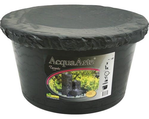 Acqua Arte Taranto kamerfontein in emmer, afgedekt