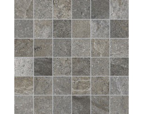 Mozaïektegel keramisch Dover beige bruin 30x30 cm Mozaïektegel van steen