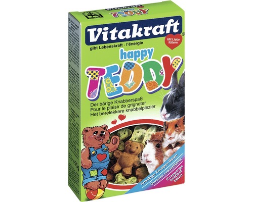 VITAKRAFT Knaagdierensnack Happy Teddy, 75 gr