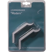 PERTURA Leuninghouder modern aluminium