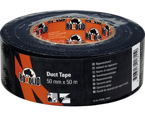 Roxolid ducttape 50 mm x 50 m rol