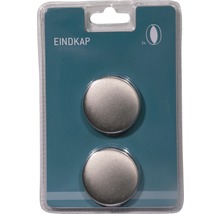 Twee eindkappen in blisterverpakking